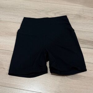 Yogalicious Women's Black Bike Shorts